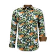 Overhemd Lange Mouw Gentile Bellini Tropical Print
