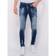 Skinny Jeans Local Fanatic Blue Stone Washed Jeans