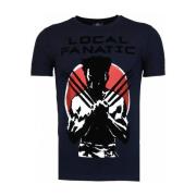 T-shirt Korte Mouw Local Fanatic Flockprint