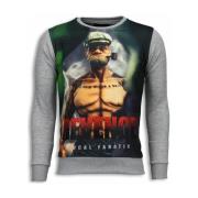 Sweater Local Fanatic Popeye Revenge Digital Rhinestone