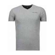T-shirt Korte Mouw Local Fanatic V Neck