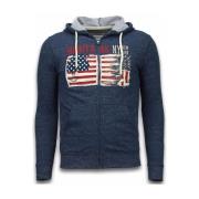 Sweater Enos Vest Embroidery American Heritage