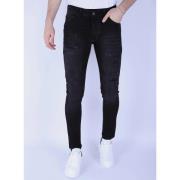 Skinny Jeans Local Fanatic Slimfit Jeans Stretch Gaten