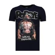 T-shirt Korte Mouw Local Fanatic The Sailor Man Rhinestone