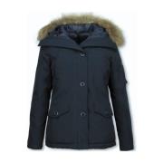 Parka Jas Thebrand Korte Winterjas Bontkraag