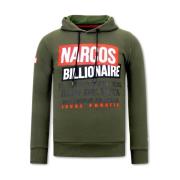 Sweater Local Fanatic Hoodie Print Narcos Billionaire