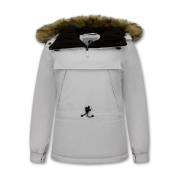 Parka Jas Matogla Gewatteerde Jas Voor Over Het Hoofd