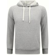 Sweater Enos Hoodie Effen Classic Hoodie