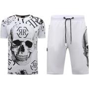 Trainingspak Enos Sets Skull Rhinestone