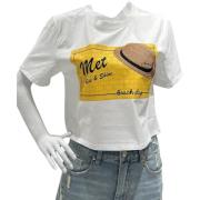 T-shirt Korte Mouw Met -