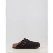 Slippers BIRKENSTOCK BOSTON SHEARLING LEVE TAUPE LAF