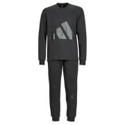 Trainingspak adidas Big Logo Fleece Colorblock Track Suit