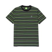 T-shirt Huf T-shirt crown stripe ss knit top
