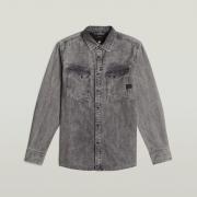 Overhemd Lange Mouw G-Star Raw D23616-D540-H162 SUN FADE GRAPHITE GREY