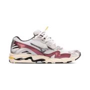 Lage Sneakers Mizuno D1GA2431 14 - WAVE RIDER 10-WHITE BLACK SAND SYRA...