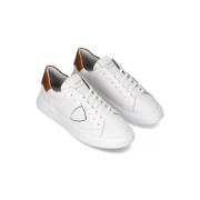 Sneakers Philippe Model BTLU VW03 - TEMPLE-VEAU WEST_BLANC COGNAC