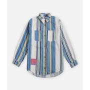 Overhemd Oxbow Gestreept denim overhemd STRIPE