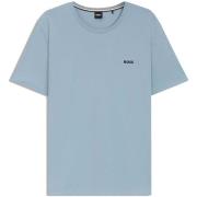 T-shirt Korte Mouw BOSS Mix Match T-Shirt Light Blue