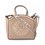 Handtas Karl Lagerfeld K CIRCLE SM TOTE WOVEN