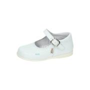 Ballerina's Bambineli 457 Merceditas piel con hebilla Blanco