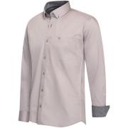 Overhemd Cappuccino Italia Stretch Overhemd Ancona