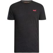 T-shirt Korte Mouw Superdry Essentieel EMB-T-shirt met logo