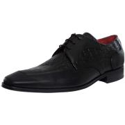 Nette schoenen Jeffery-West Croco Derby leren schoenen