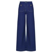 Flared/Bootcut Only ONLMADELINE HW WIDE