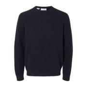 Trui Selected 16094385 ROSS-DARK SAPPHIRE