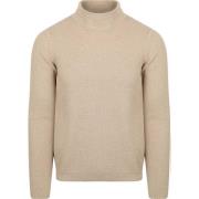 Sweater Suitable Coltrui Structure Melange Sand