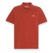 Polo Shirt Korte Mouw Timberland TB0A6BX4 MILLERS RIVER-EOD1 BURNTT HE...