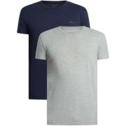 Pyjama's / nachthemden Gant Set van 2 lounge T-shirts met ronde hals