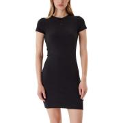 Korte Jurk Calvin Klein Jeans SS CTN CONTOUR 1X1 RIB SS MINI D LV047B2...