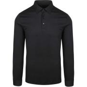 Hydraterend en voedend Desoto Longsleeve Poloshirt Essential Black
