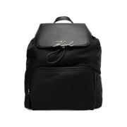 Rugzak Karl Lagerfeld SIGNATURE NYLON MD BACKP