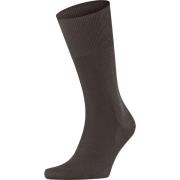 Socks Falke Airport Sok Donkerbruin Melange