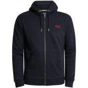Sweater Superdry Essentiële hoodie met logorits