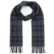 Sjaal Barbour Sjaal Tartan Lamswol Klassiek Donkergroen