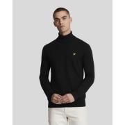Trui Lyle &amp; Scott KN2103V COTTON MERINO-Z865 JET BLACK