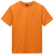 T-shirt Korte Mouw Napapijri Salis Sum T-Shirt Orange Pumpkin