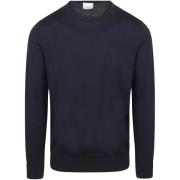 Sweater Profuomo Pullover Merinowol Navy