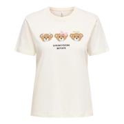 T-shirt Korte Mouw Only -