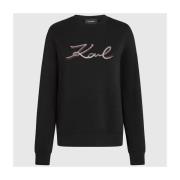 Sweater Karl Lagerfeld SIGNATURE SEQUINS SWEATSHI