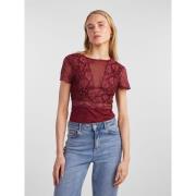 Onderhemden Pieces 17095132 SICCA-TAWNY PORT