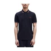 Polo Shirt Korte Mouw Fred Perry TWIN TIPPED