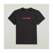 T-shirt Korte Mouw G-Star Raw GEL PRINT R T