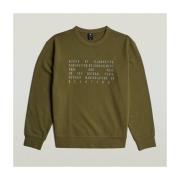 Trui G-Star Raw TEXT GRAPHIC R SW