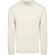 Sweater Scotch &amp; Soda Longsleeve Waffle T-Shirt Ecru