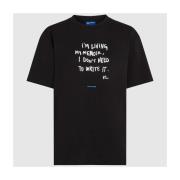 T-shirt Korte Mouw Karl Lagerfeld KLJ RELAXED KARLISM TEE