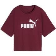 T-shirt Korte Mouw Puma Ess Cropped No. 1 Logo Relaxed Tee